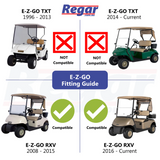 EZGO TXT Dash Storage Basket Golf Cart