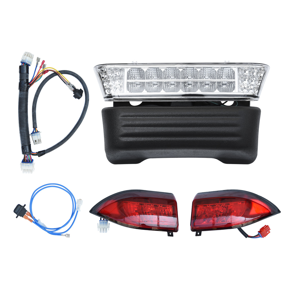 Club Car Precedent Golf Cart LED Light Kit Headlight and Tail Light Pe ...